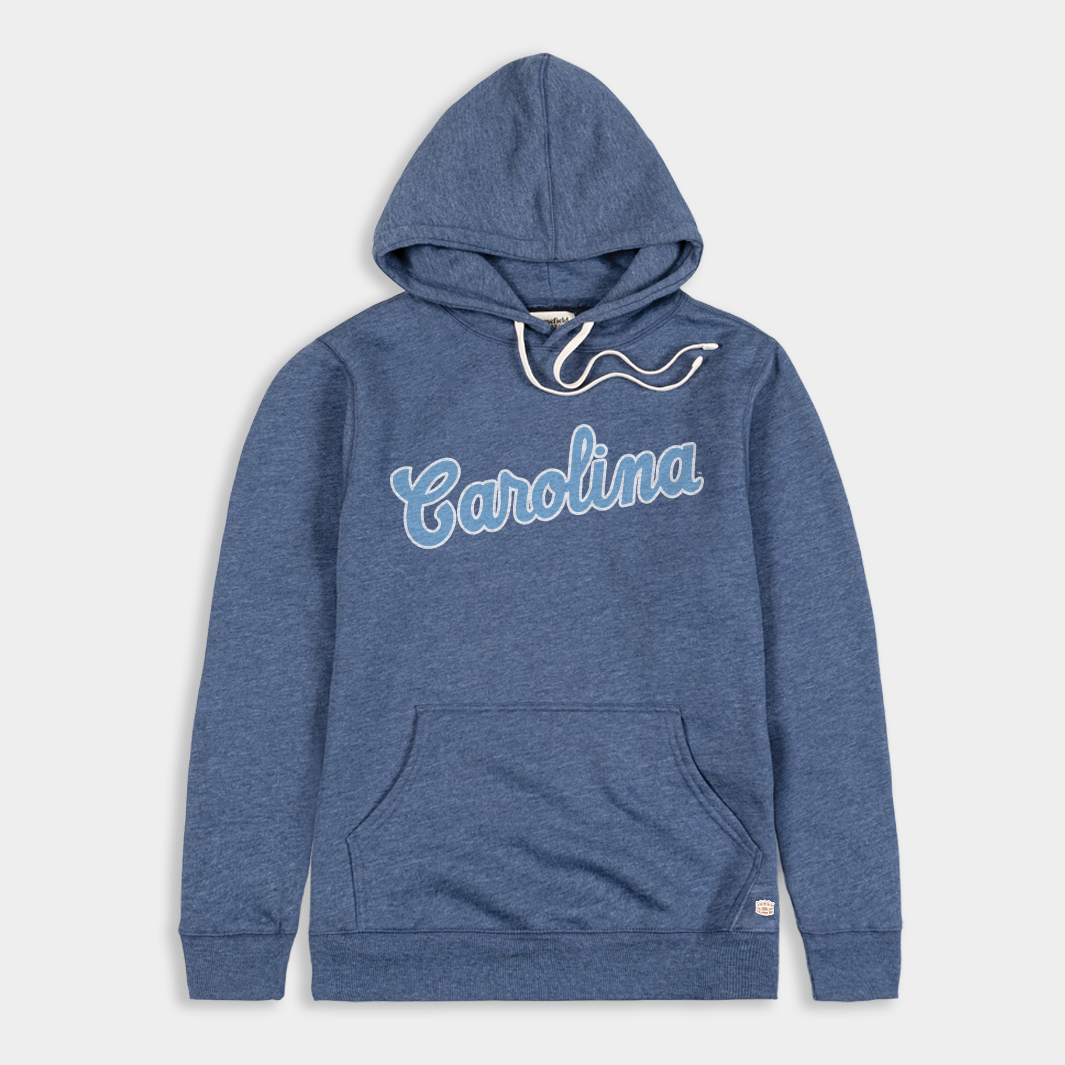 UNC Tar Heels Carolina Script Hoodie T-Shirts, Sweatshirt | PureTeeCo.com (Image 1)