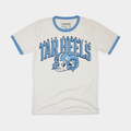 UNC Tar Heels Retro Ringer Tee Hoodie, Sweatshirt | PureTeeCo.com (Image 1)
