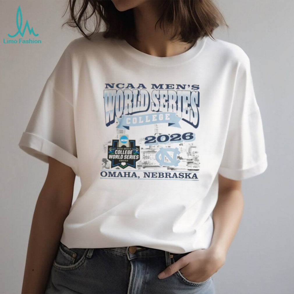 UNC Tar Heels 2026 NCAA Men’s College World Series Omaha Nebraska T Shirt