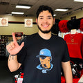UNC baseball Gavin Gallaher portrait illustration shirt