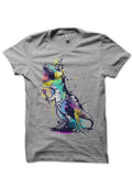 Unicornosaurus Rex Half Sleeve T-Shirt Hoodie, Sweatshirt | PureTeeCo.com