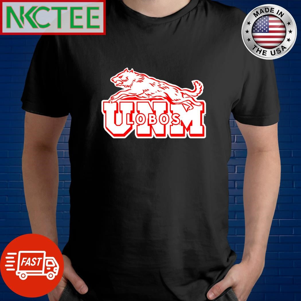 UNM Lobos Leaping Wolf vintage shirt