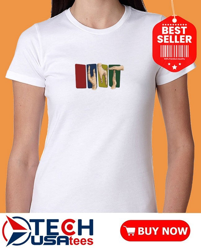 UNT hand sign shirt