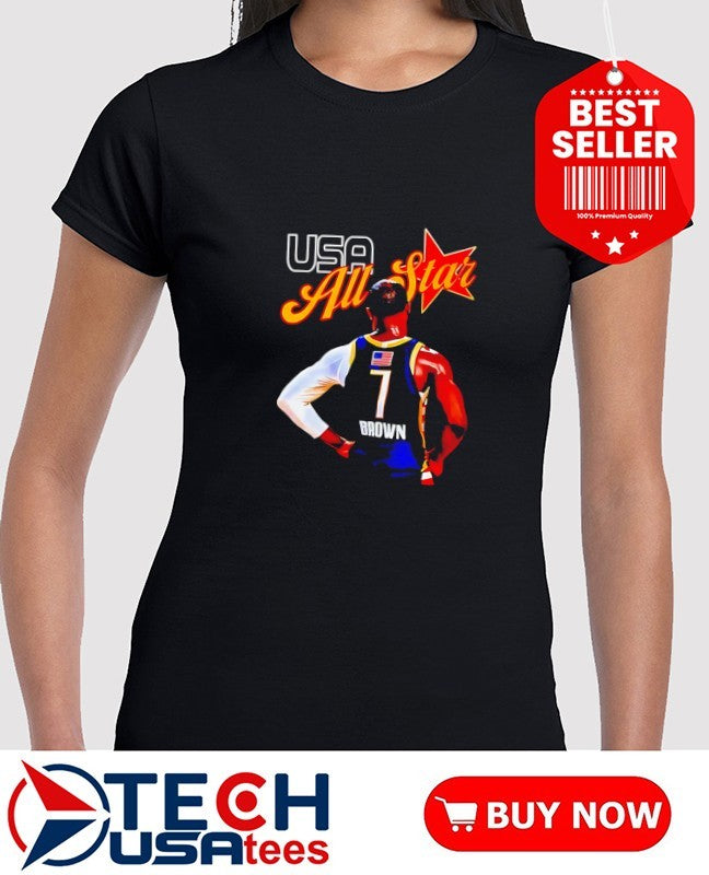 USA All Star 5X Jaylen Brown shirt