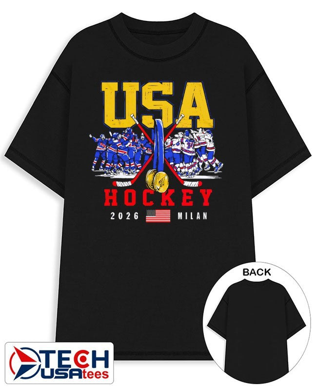 USA Hockey 2026 Olympic Gold Medals Milan shirt