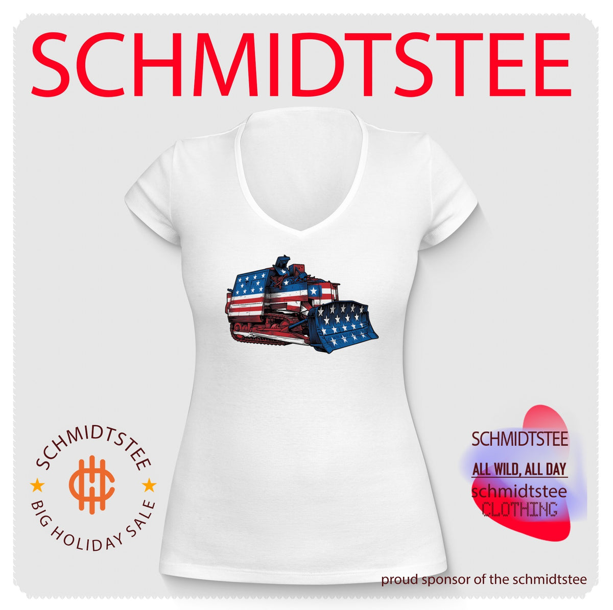 USA Killdozer illustration shirt