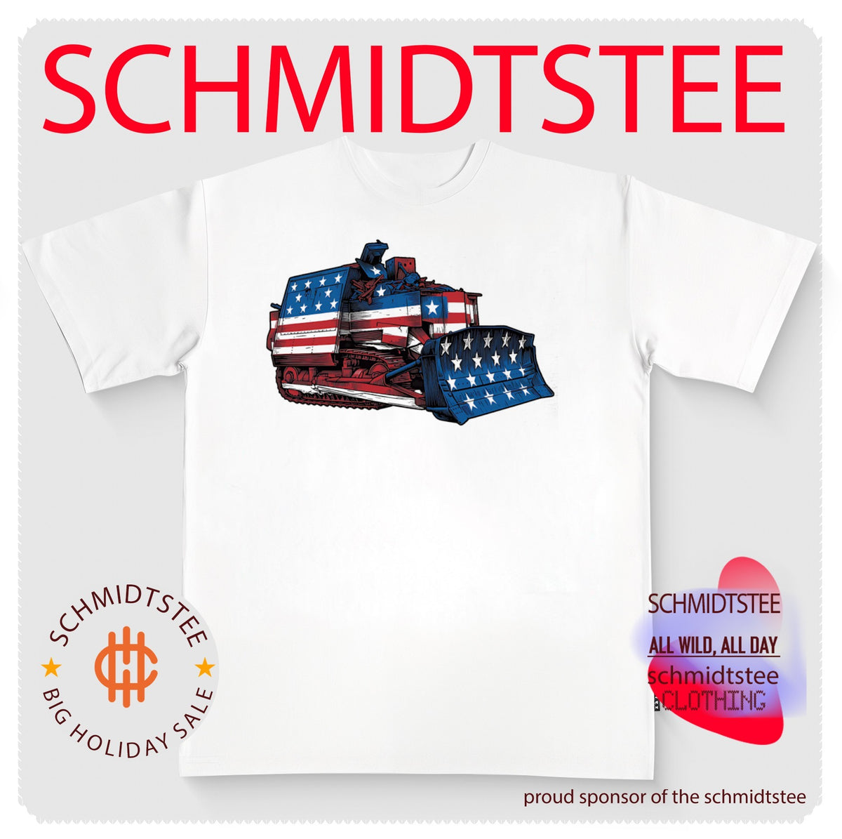 USA Killdozer illustration shirt
