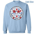USA Ribbon Happy Face Sweatshirt 'NLB' T-Shirts, Hoodie | PureTeeCo.com