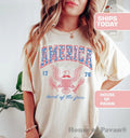 USA shirt, Summer BBQ t-shirt, Red White and Blue, America Tee Hoodie, Sweatshirt | PureTeeCo.com