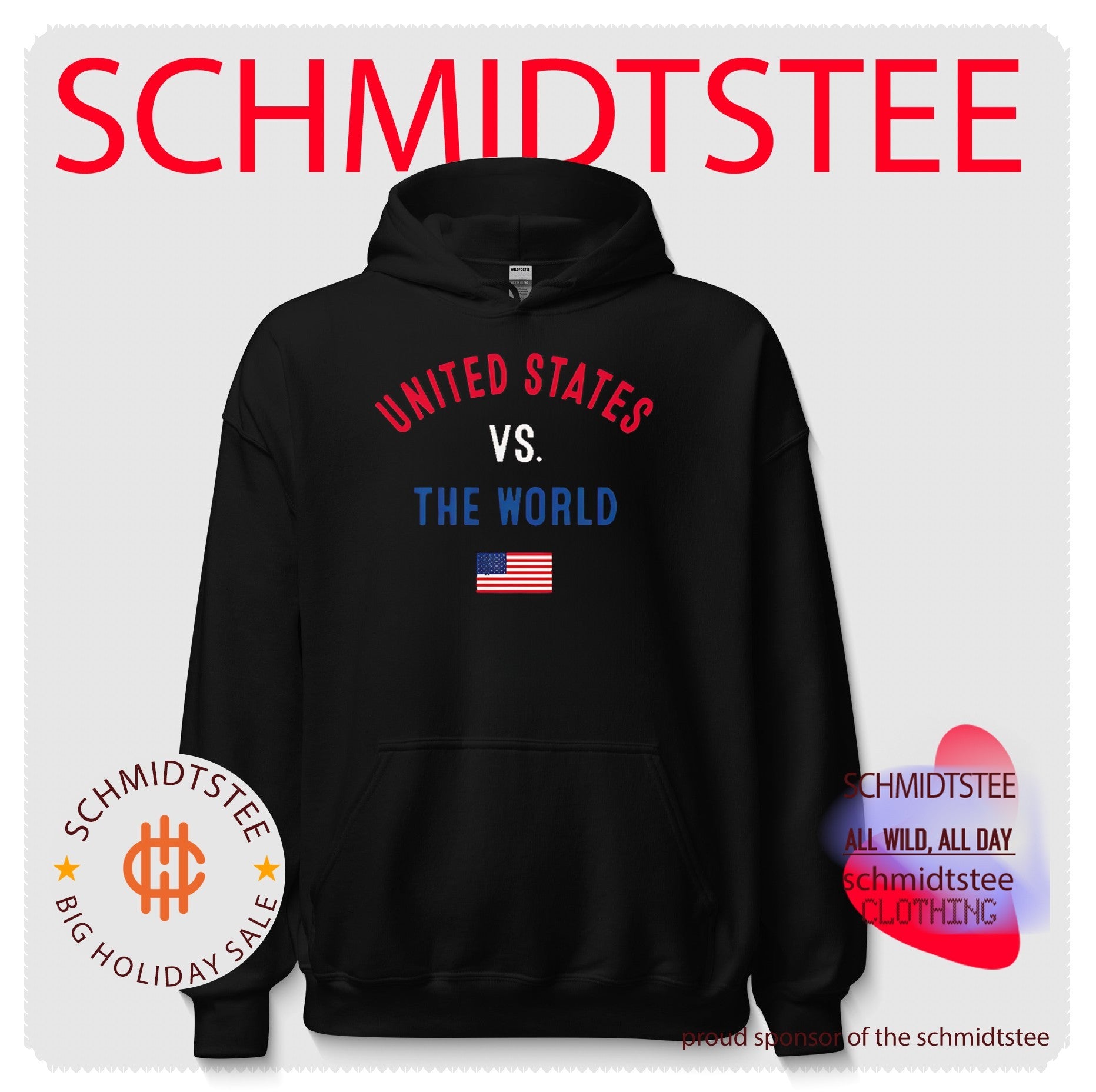USA vs The World 2026 flag shirt