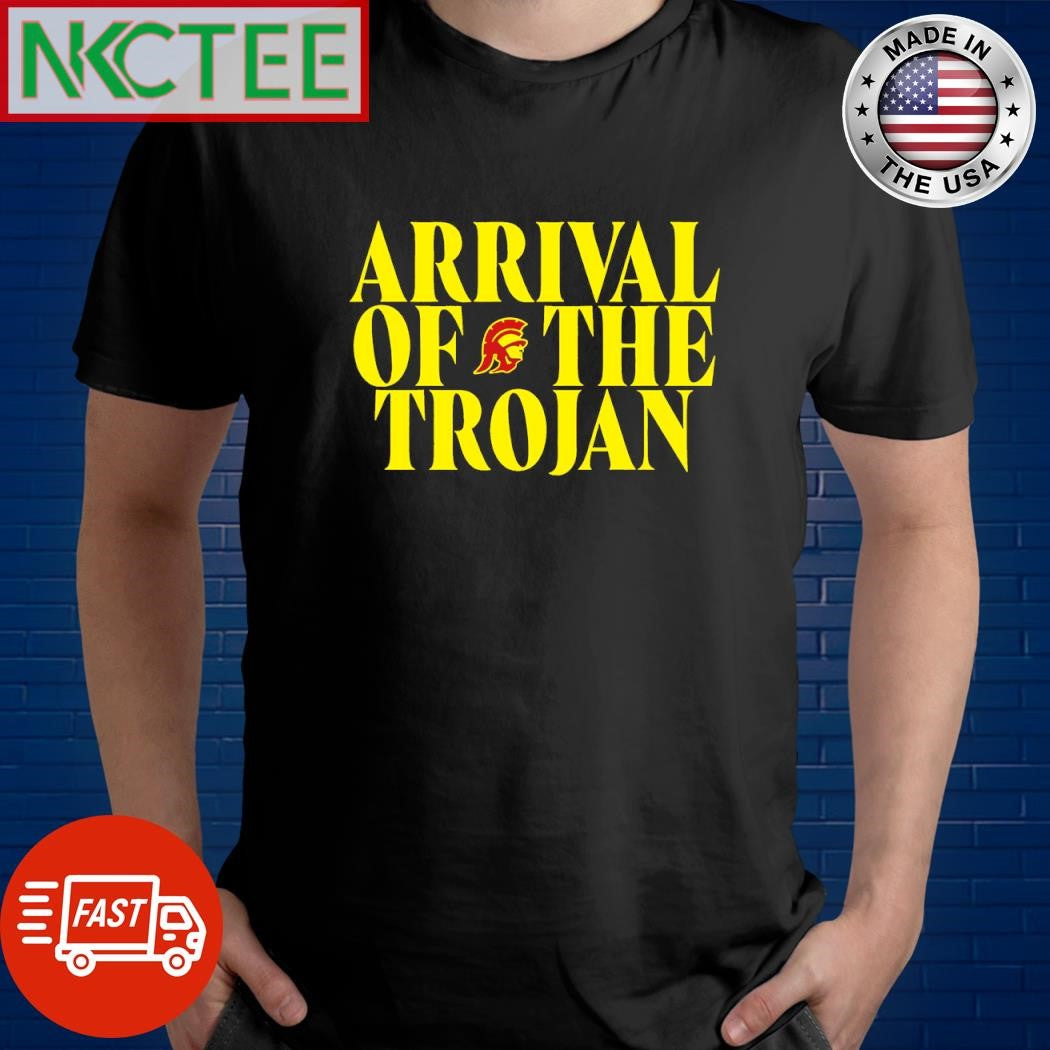 USC Football Arrival of the Trojan shirt