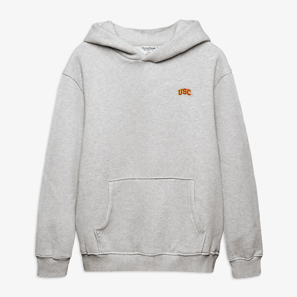 USC Trojans Classic Logo Heavyweight Hoodie T-Shirts, Sweatshirt | PureTeeCo.com (Image 1)