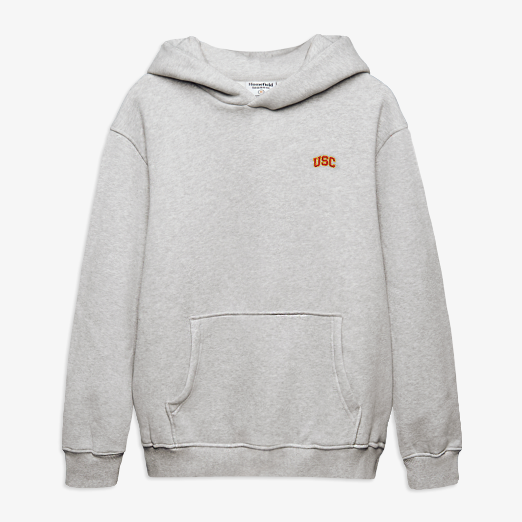 USC Trojans Classic Logo Heavyweight Hoodie T-Shirts, Sweatshirt | PureTeeCo.com (Image 1)