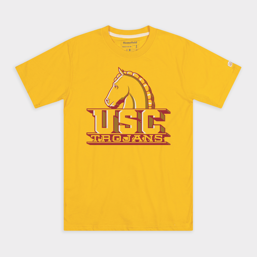 Vintage Block USC Trojans T-Shirt Style001 Hoodie, Sweatshirt | PureTeeCo.com