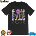 Los Angeles Sparks forever not just when we win signature shirt