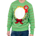 Ugliest Sweater Award Humorous Ugly Christmas Sweater (with Mirror)