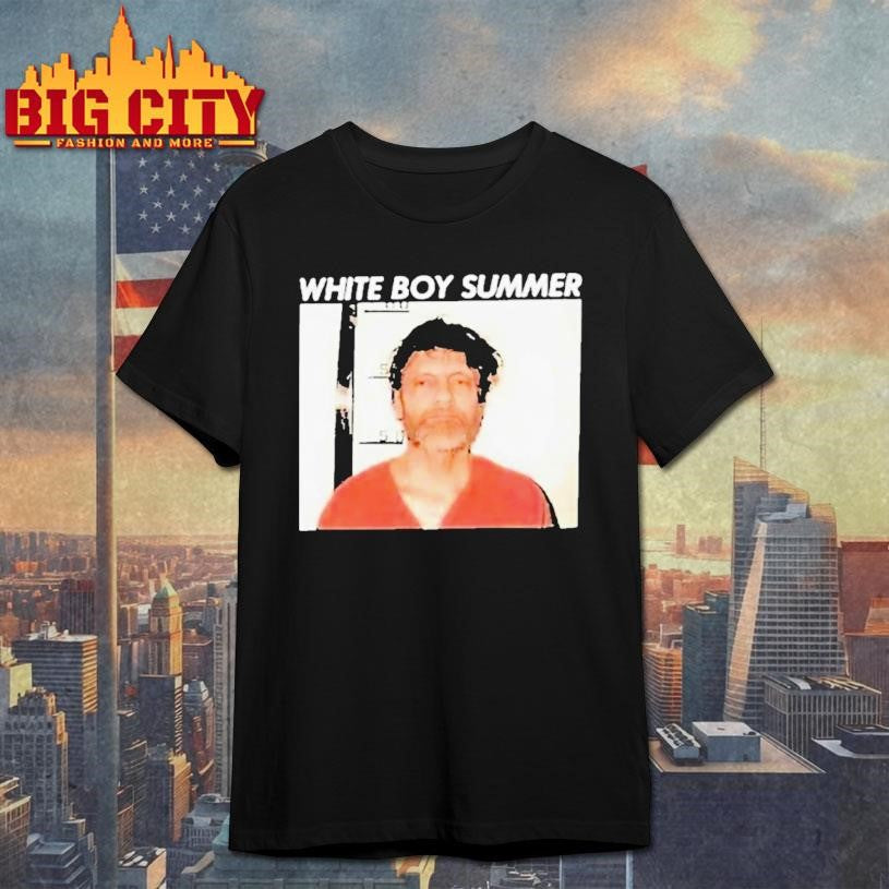 Unabomber Ted Kaczynski White Boy Summer Shirt