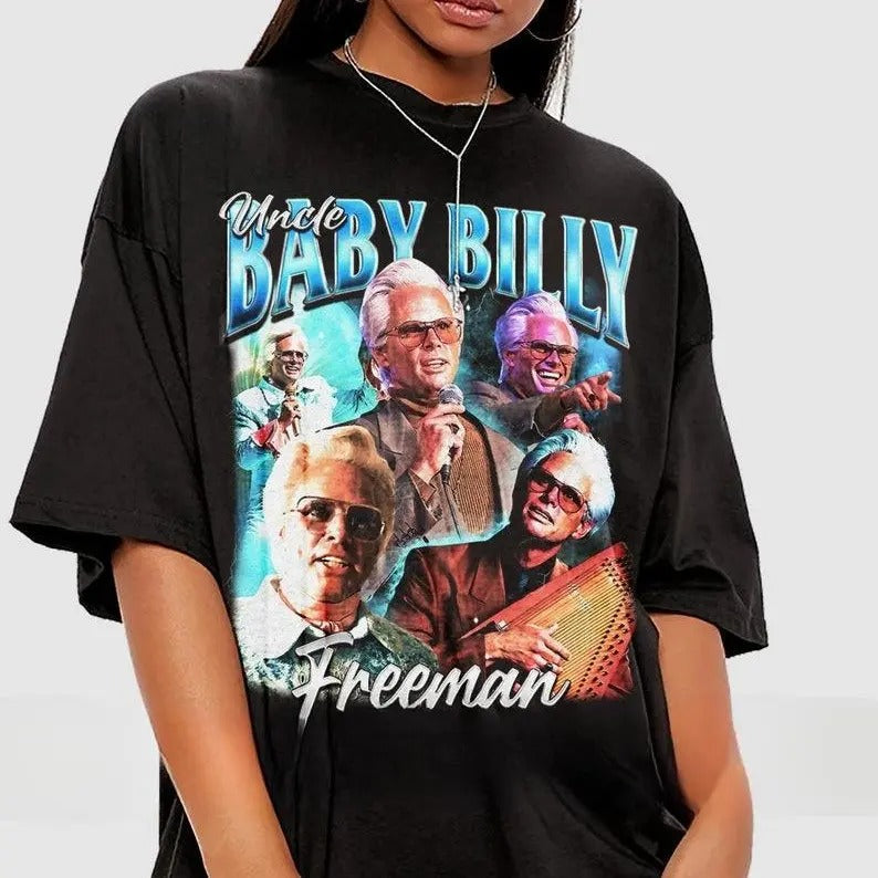 Uncle Baby Billy Freeman Vintage Unisex Shirt, Vintage Baby Billy TShirt Gift For Him and Her Hoodie, Sweatshirt
