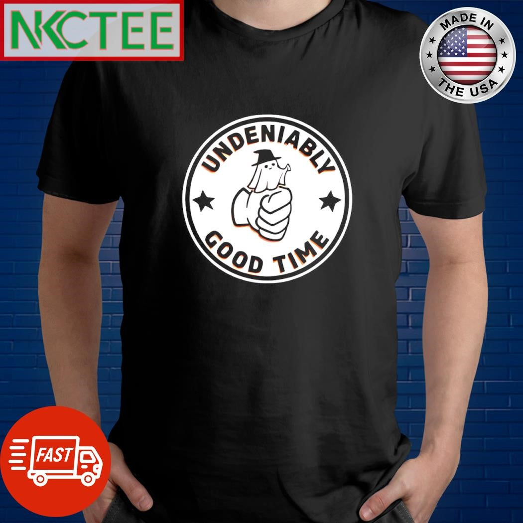 Undeniably Good Time boo circle shirt