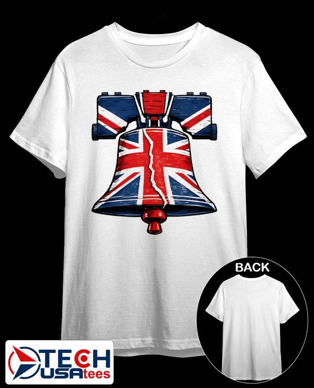 Union Jack Liberty Bell Philadelphia Phillies shirt