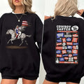 Unisex Beyoncee Cowboy Carter Shirt Womenswear Hoodie, Sweatshirt | PureTeeCo.com