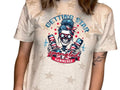 Unisex Getting Star Spangled Hammered July4th T-Shirt, Independence Day Skeleton Shirt Hoodie, Sweatshirt | PureTeeCo.com