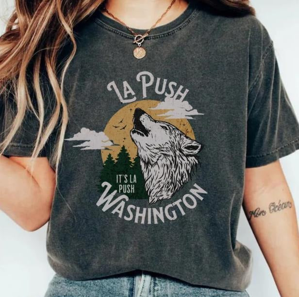Unisex La Push Washington Comfort Colors Shirt, La Push Washington Shirt, Twilight Shirt, Twilight Merch, Womens Gift,...