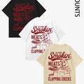 Unisex Men's Graphic Print Round Neck Tee, Regular Fit Casual Short Sleeve T-shirt for Daily Wear, Men's Top for All...