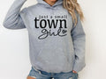 Unisex Small Town Girl Graphic Hoodie and Sweatshirt for Women T-Shirts | PureTeeCo.com
