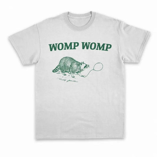 Unisex Womp Womp Funny Retro Shirt, Raccoon Meme shirt