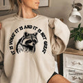Unisex t Is What It Is And It Is Not Great Shirt, Raccoon Meme  Shirt Hoodie, Sweatshirt | PureTeeCo.com