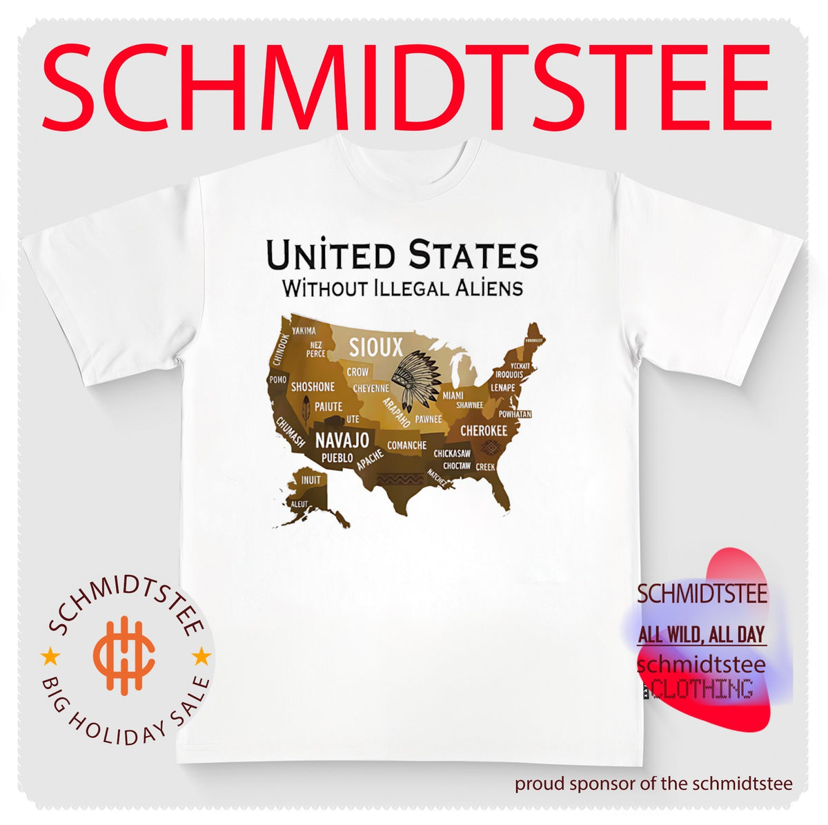 United States without illegal aliens shirt