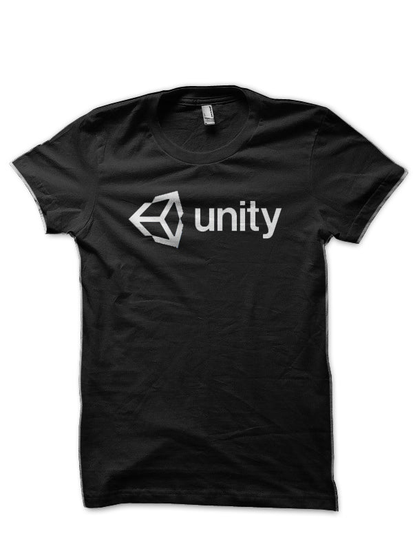Unity3d Black T-Shirt Hoodie, Sweatshirt | PureTeeCo.com