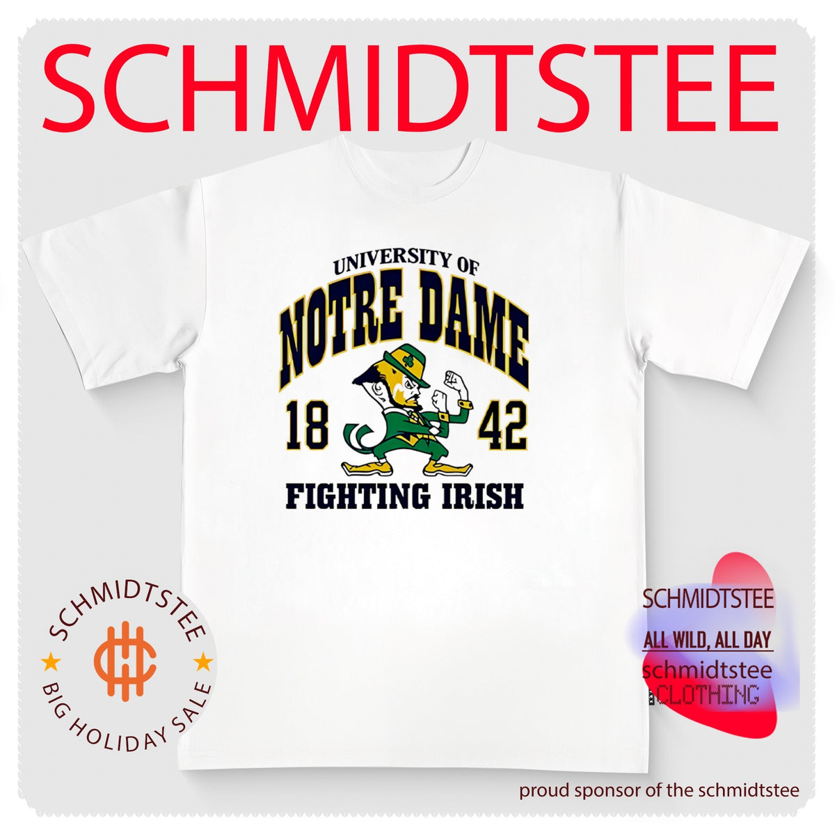 University Of Notre Dame Fighting Irish 1842 shirt