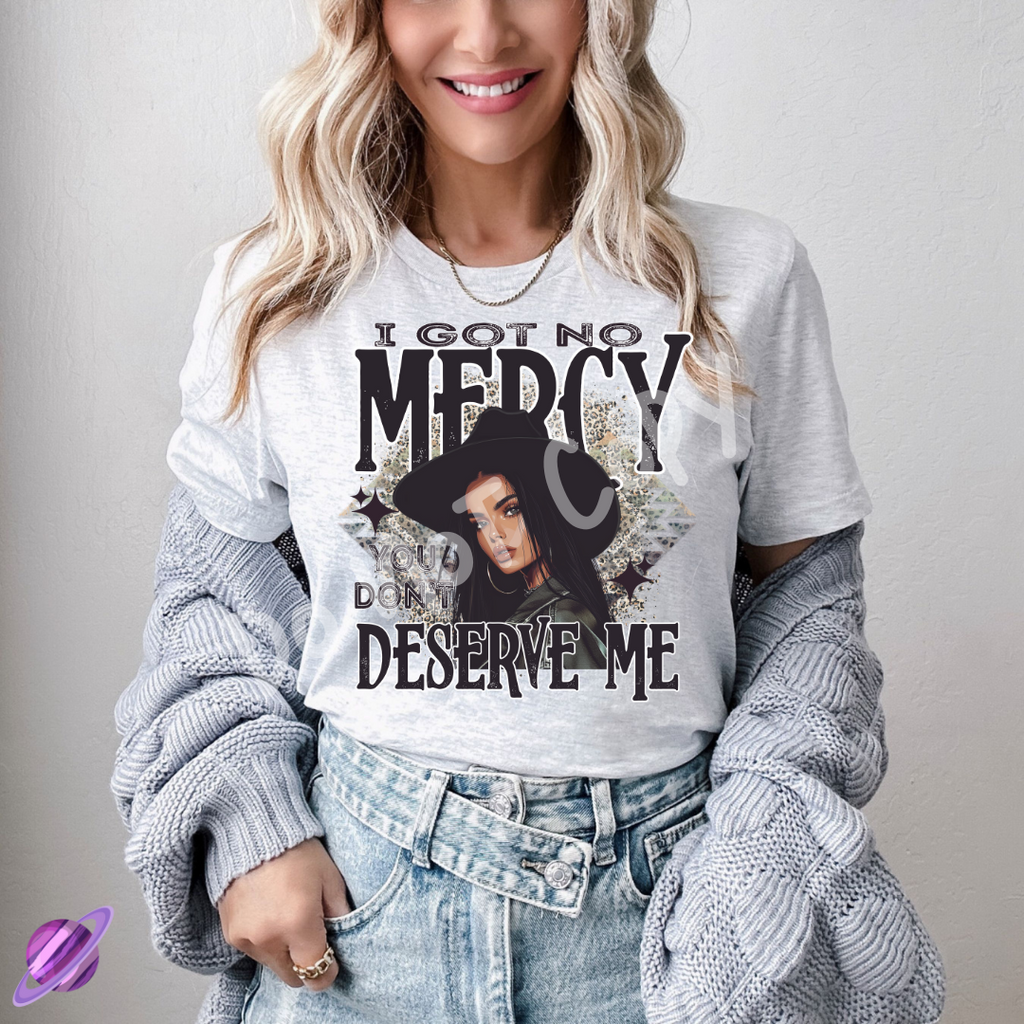 No Mercy Tee Hoodie, Sweatshirt | PureTeeCo.com (Image 1)
