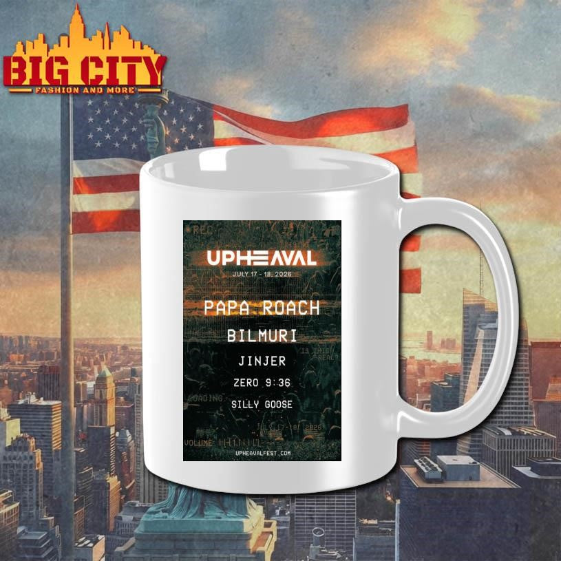 Upheaval Music Festival Grand Rapids, MI July 17-18 2026 Poster Shirt