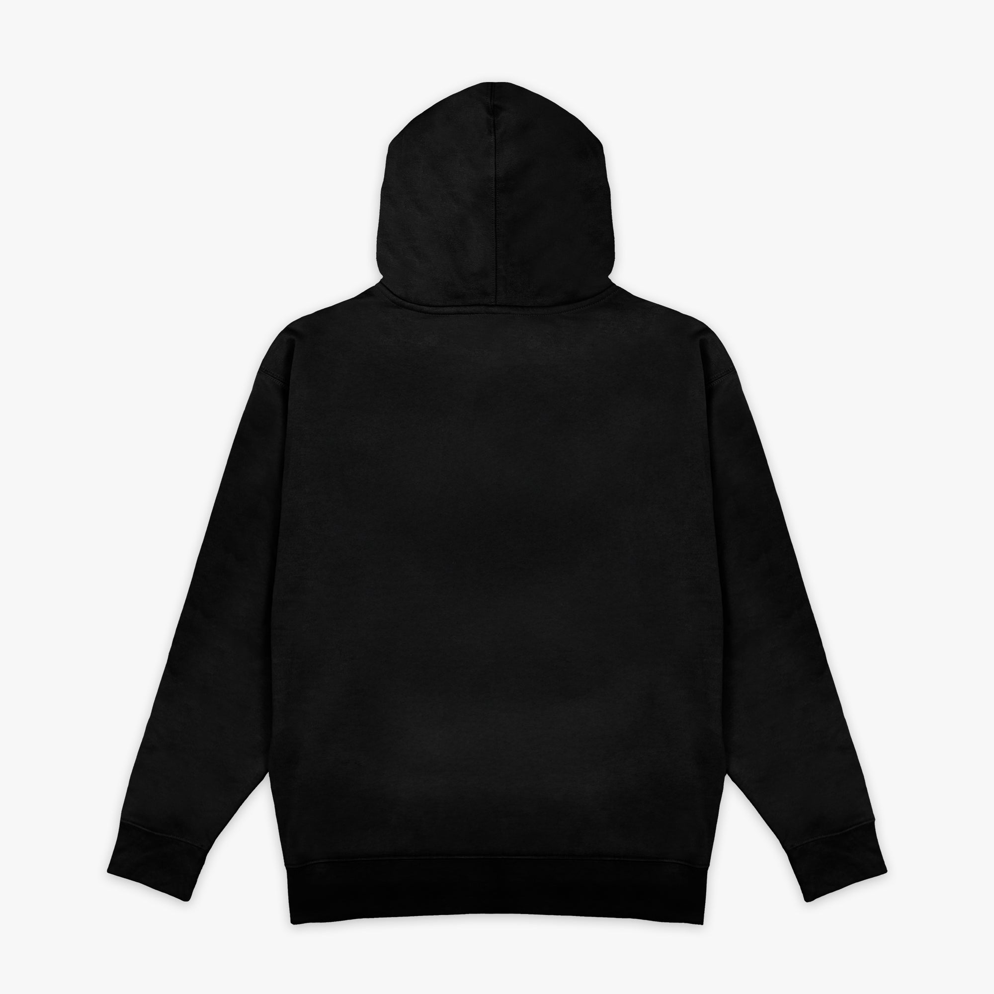 Upside Down Baseball Hoodie - Black/Light Blue T-Shirts, Sweatshirt | PureTeeCo.com (Image 2)