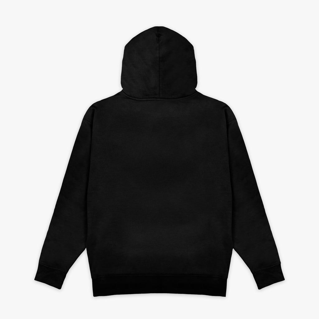 Upside Down Baseball Youth Hoodie - Black/Light Blue T-Shirts, Sweatshirt | PureTeeCo.com (Image 2)