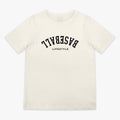 Upside Down Baseball Youth Tee - Cream/Black Hoodie, Sweatshirt | PureTeeCo.com (Image 1)