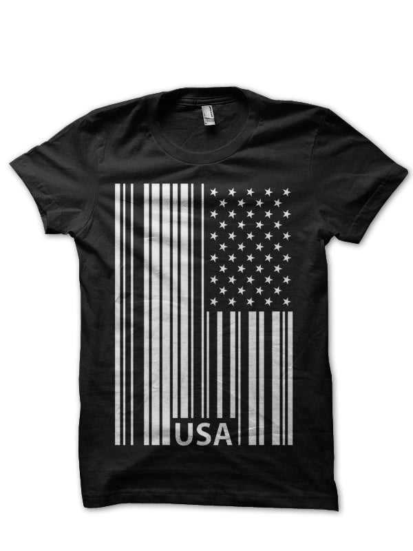 USA Bar Code T-Shirt Hoodie, Sweatshirt | PureTeeCo.com