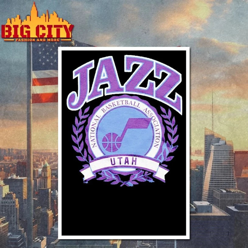 Utah Jazz Crest National basketball association shirt