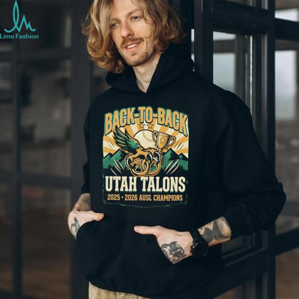 Utah Talons Back to Back Athletes Unlimited Softball League 2025 2026 shirt