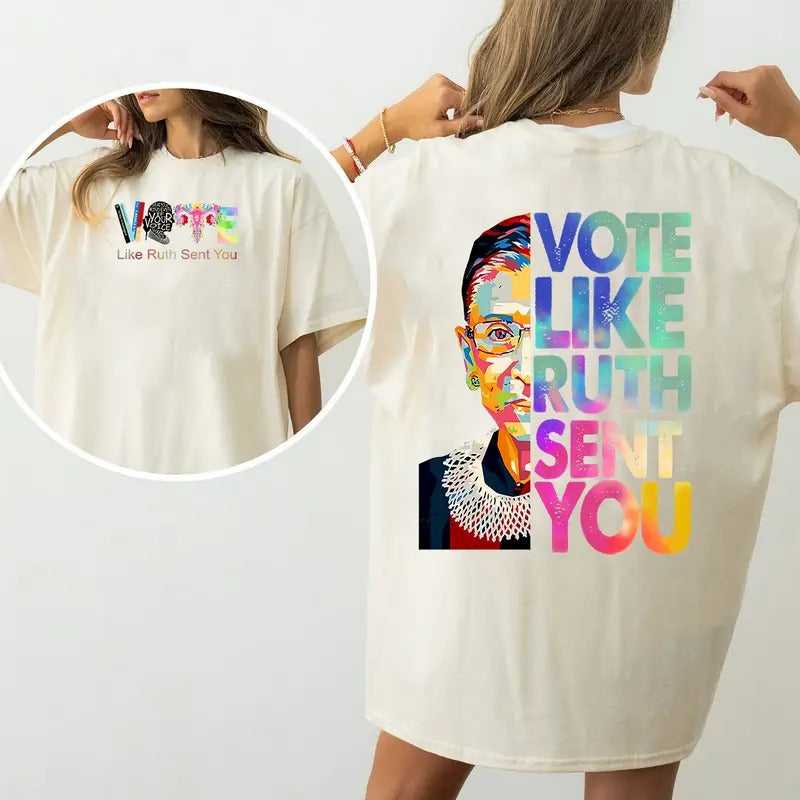 V0ote Reproductive Rights Banned Books Election Shirt Unisex Hoodie, Sweatshirt | PureTeeCo.com
