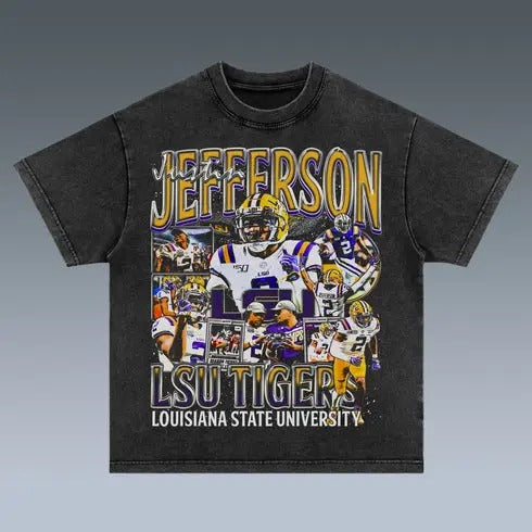 VINTAGE TEE | JUSTIN JEFFERSON Hoodie, Sweatshirt | PureTeeCo.com