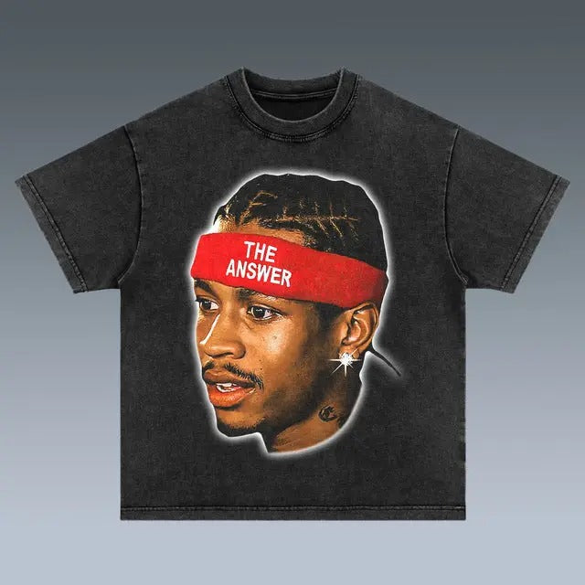 VINTAGE TEE | THE ANSWER& ALLEN IVERSON& AI Hoodie, Sweatshirt | PureTeeCo.com