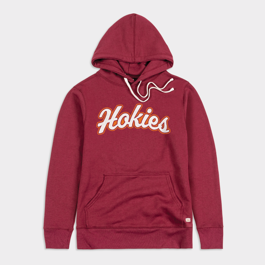 Virginia Tech Hokies Script Hoodie Style001 T-Shirts, Sweatshirt | PureTeeCo.com (Image 1)