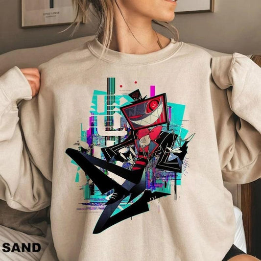 VOX Graphic Hazbin Hotel Sweatshirts