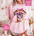 Valentine Boxer Shirt Gildan, Valentine's Day Women's Tee, Cute Women's Tshirt Plus Sizes Hoodie, Sweatshirt | PureTeeCo.com