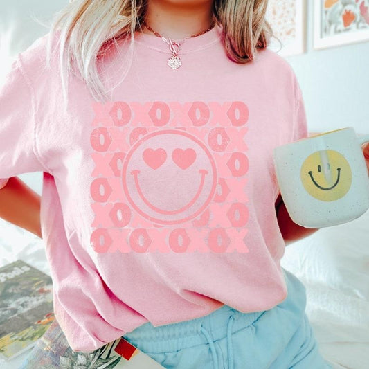 Valentine Heart Shirt,Retro Love Shirt,Love T-Shirt,Xoxo Shirt,Valentines Day  Hoodie and Sweater; T-shirt Cotton Womenswear Light Polyester