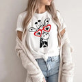 Valentine's Day Shirt, Giraffe Shirt, Women Valentine Gift, Love Shirt, Cute Valentines Day Shirt, Valentines Day Tee...